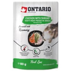 Ontario Csirke zseb garnélarákkal mártásban 80 g