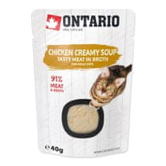 Ontario Csirkehúsleves sajttal 40 g