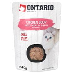 Ontario Cica csirkehúsleves 40 g