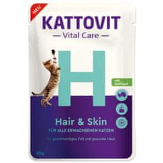 Schmusy Kapszula KATTOVIT Vital Care Hair &amp; Skin 85 g