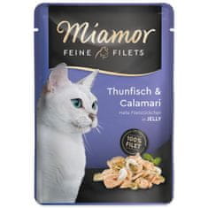 Miamor MIAMOR Feine tonhalfilé + tintahal zselében 100 g