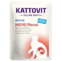 Schmusy KATTOVIT Feline Diet Kidney-diet/Renal kacsa 85 g