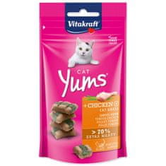 Vitakraft VITAKRAFT Cat Yums Huhn &amp; Katzengras 40 g