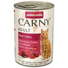 Animonda Carny Adult marhahús konzerv + szív 400 g