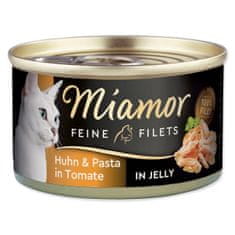 Miamor MIAMOR Feine Filet csirke + tészta zselében konzerv 100 g
