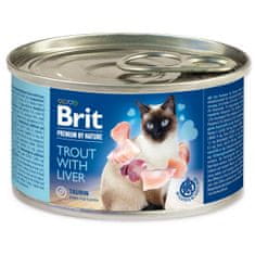 Brit BRIT Premium by Nature Pisztráng májjal 200 g