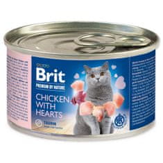Brit BRIT Premium by Nature csirke szívvel 200 g