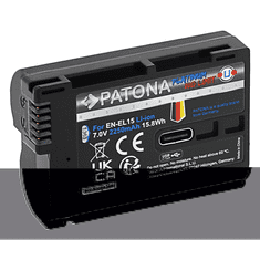 PATONA akkumulátor Nikon fényképezőgépekhez 2250mAh (EN-EL15)