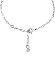 Michael Kors Divatos ezüst karkötő logóval Premium MKC1656CZ040