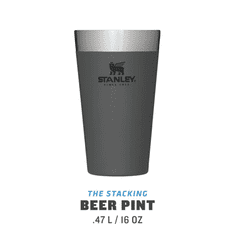 Stanley The Stacking Beer Pint Adventure 470 ml Termosz - Szürke (2802282250)