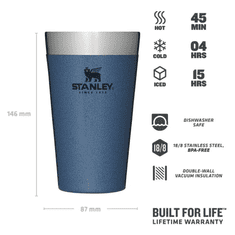 Stanley The Stacking Beer Pint Adventure 470 ml Termosz - Világoskék (2802282249)