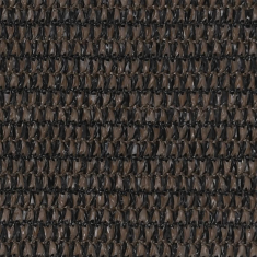 Vidaxl barna HDPE erkélytakaró 75 x 500 cm (311042)