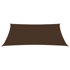 Vidaxl barna téglalap alakú oxford-szövet napvitorla 3,5 x 5 m (135820)