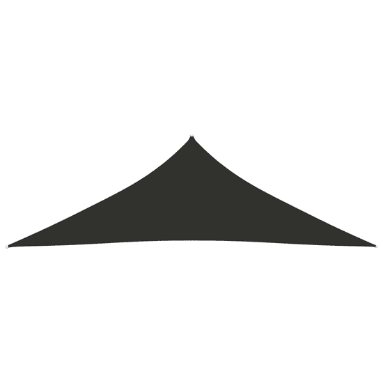 Vidaxl antracitszürke háromszögű oxford-szövet napvitorla 5 x 5 x 6 m (135128)