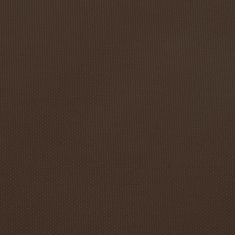 Vidaxl barna háromszögű oxford-szövet napvitorla 3,5 x 3,5 x 4,9 m (135835)