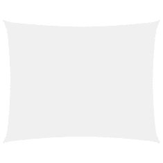 Vidaxl fehér téglalap alakú oxford-szövet napvitorla 6 x 7 m (135277)