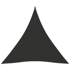 Vidaxl antracitszürke háromszögű oxford-szövet napvitorla 4 x 4 x 4 m (135121)