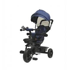 Tesoro Baby B-13 tricikli - Fekete/Sötétkék (BT-13 FRAME BLACK-NAVY)