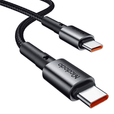 Mcdodo CC-7493 USB-C Autós töltő + USB-C kábel - Fekete (30W) (CC-7493)