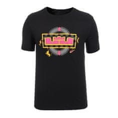 Nike Póló fekete S Koszulka Lebron James Lbj Crown Drifit Tshirt