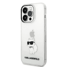 Karl Lagerfeld Apple iPhone 14 Pro Max tok átlátszó (KLHCP14XHNCHTCT) (KLHCP14XHNCHTCT)