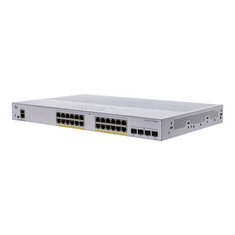 Cisco 24 portos menedzselhető PoE+ switch (CBS250-24P-4X-EU) (CBS250-24P-4X-EU)