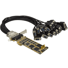 Startech StarTech.com 16x Soros port bővítő kártya PCIe (PEX16S550LP) (PEX16S550LP)
