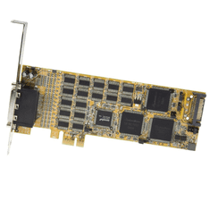 Startech StarTech.com 16x Soros port bővítő kártya PCIe (PEX16S550LP) (PEX16S550LP)