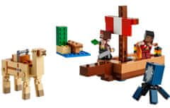 LEGO Minecraft 21259 A kalózhajós utazás