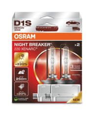 Osram Xenon lámpa D1S 66140XN2-2HB NIGHT BREAKER LASER +220% BOX