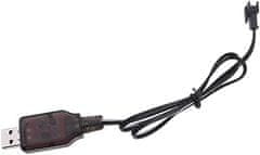 YUNIQUE GREEN-CLEAN USB töltőkábel SM-2P | 250 mAh kimenet RC autóhoz, RC helikopterhez | Kompatibilis 3,7 V-os LiPo akkumulátorral | Műanyag