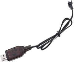 YUNIQUE GREEN-CLEAN USB töltőkábel SM-2P | 250 mAh kimenet RC autóhoz, RC helikopterhez | Kompatibilis 3,7 V-os LiPo akkumulátorral | Műanyag