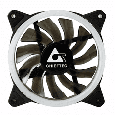 Chieftec AF-12RGB ház hűtő ventilátor 12cm (AF-12RGB)