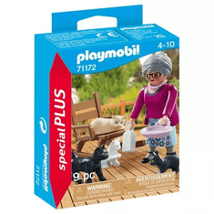 Playmobil Playmobil: Nagymama cicákkal (71172) (71172)