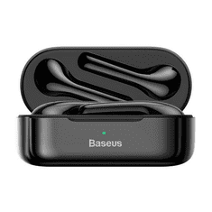 BASEUS Earphone Bluetooth Encok W07 True Wireless Dual Mic BT 5.0 TWS Black (NGW07-01) (NGW07-01)