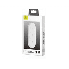 USAMS CD120JN01 vezeték nélküli töltő telefonhoz és vezeték nélküli fülhallgatóhoz (1345794) (CD120JN01)