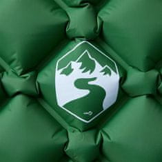 Vidaxl 1 személyes zöld felfújható kempingmatrac 190 x 58 x 6 cm 4007116