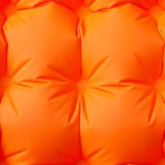 Vidaxl 1 személyes narancssárga önfelfújó kempingmatrac párnával 4007095