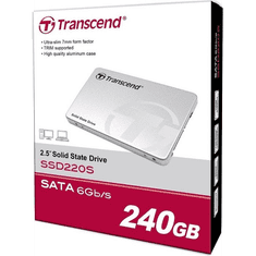 Transcend SSD220S 240GB SATA III 2,5" notebook SSD (TS240GSSD220S)