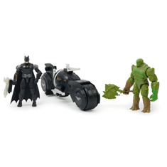 Spin Master DC Batman Figura - Batman vs. Mocsárlény + Batcycle (6064766)