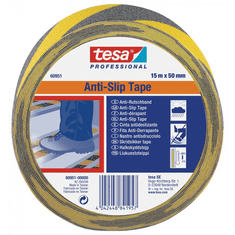 Tesa Anti-Slip 50 mm x 15 m Csúszásgátló szalag Fekete/Sárga (60951-00000-01)