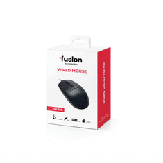 Fusion FM-100 Vezetékes Egér - Fekete