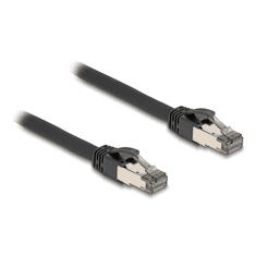DELOCK U/FTP CAT6A Patch kábel 3m - Fekete (80242)