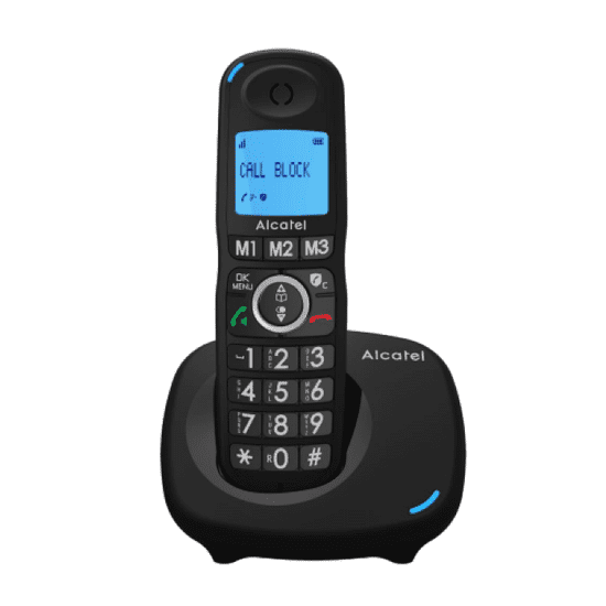 Alcatel XL535 Asztali telefon - Fekete (XL535)