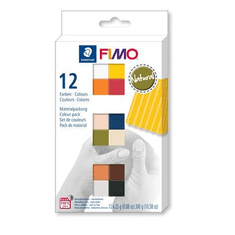 FIMO "Soft Natural" égethő gyurma készlet 12 különböző szín (8023 C12-4 / FM8023C124) (FM8023C124)