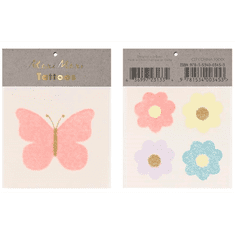 Meri Meri Meri Meri: Pillangók és virágok tetováló készlet (M206137)