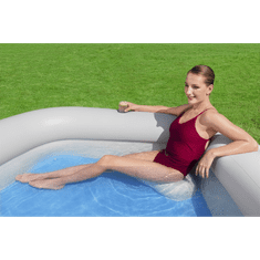 Bestway Family Pool TruPrint négyszögletű medence (213 x 206 x 53 cm ) (54423)