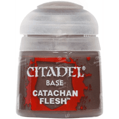 Games Workshop Citadel Base Makett festék 12 ml - Catachan Fleshtone (piros) (FON34427)