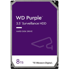 8TB Purple SATA3 3.5" DVR HDD (WD85PURZ)