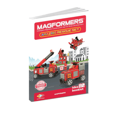 Magformers Elképesztő mentés 50 darabos mágneses építő készlet (005-717003)